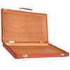 Retro Wooden Painting Tool Storage Box Portable Drawing Oil Painting Case Accessory