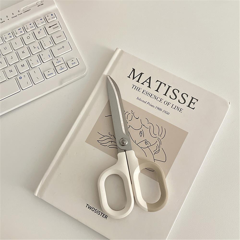 1 Pc Kawaii Safety Scissors, Paper Cutter, Student Stationery, Office, Home Supplies, Scrapbooking Crafts
