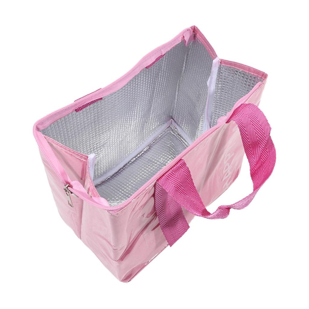 Thickened Waterproof Thermal Lunch Bag Large Capacity Food Insulated Storage Box Picnic Cooler Meal Bag for Adult Kids