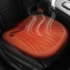 Adjustable Winter Car Seat Cushion Heater Intelligent Temperature Adjustment Easy Installation Synthetic Fiber Design