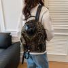 2025 Punk-Style Acrylic Backpack: European Fashion, Large Capacity, Unique Design for Women