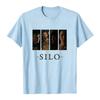 Camiseta de la Serie de Televisión de Ciencia Ficción SILO Algodón Verano Manga Corta Camisetas Unisex Streetwear Cuello Redondo Moda Casual Camisetas para Hombre Tops