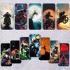 RA18 Motorcycle Racing Transparent Phone Case for Motorola Moto Edge 20 30 40 50 S30 Fusion Ultra Pro Neo Lite + G200 G23
