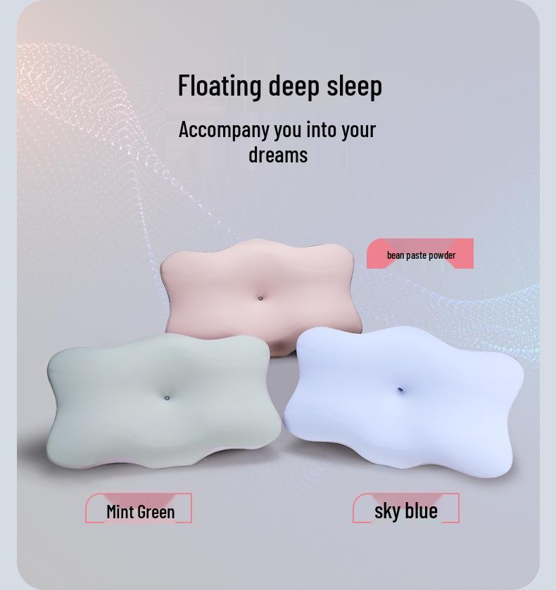 Memory Foam Neck Protection Pillow - Supports Sleep, Non-Collapsing, for Side Sleepers