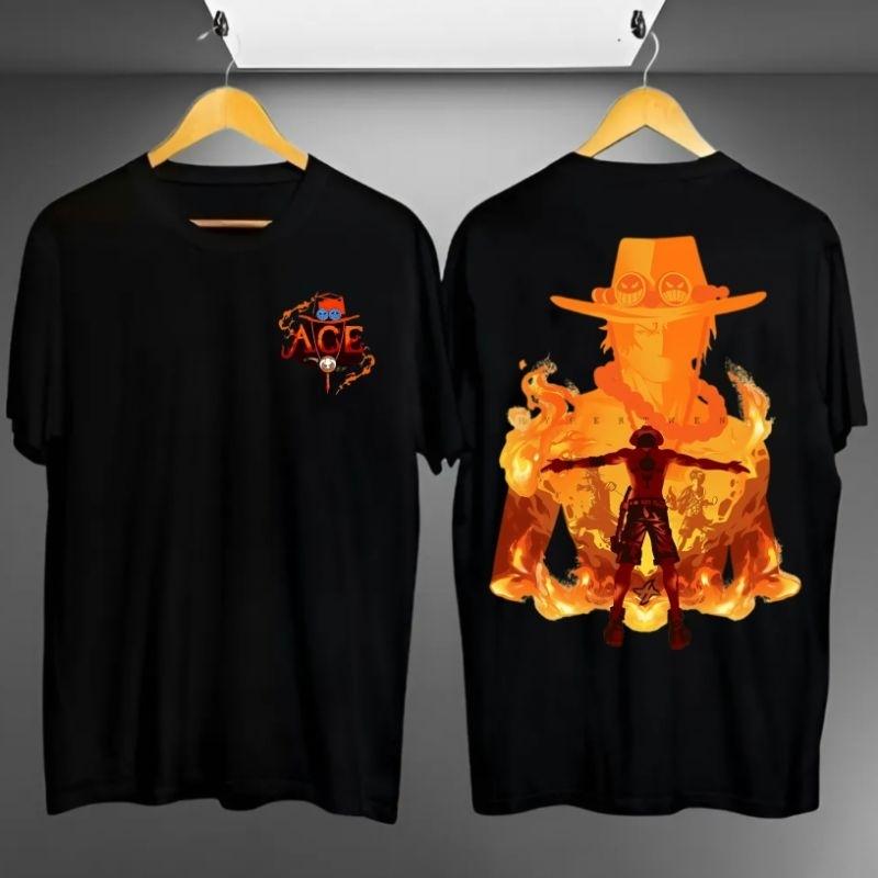 

2026 One Piece Anime Cotton Luffy Unisexs T Shirt Breathable TShirt Summer Women Unisex Oversize Cosplay Tshirt Unisex Clothes Y2k Tee S