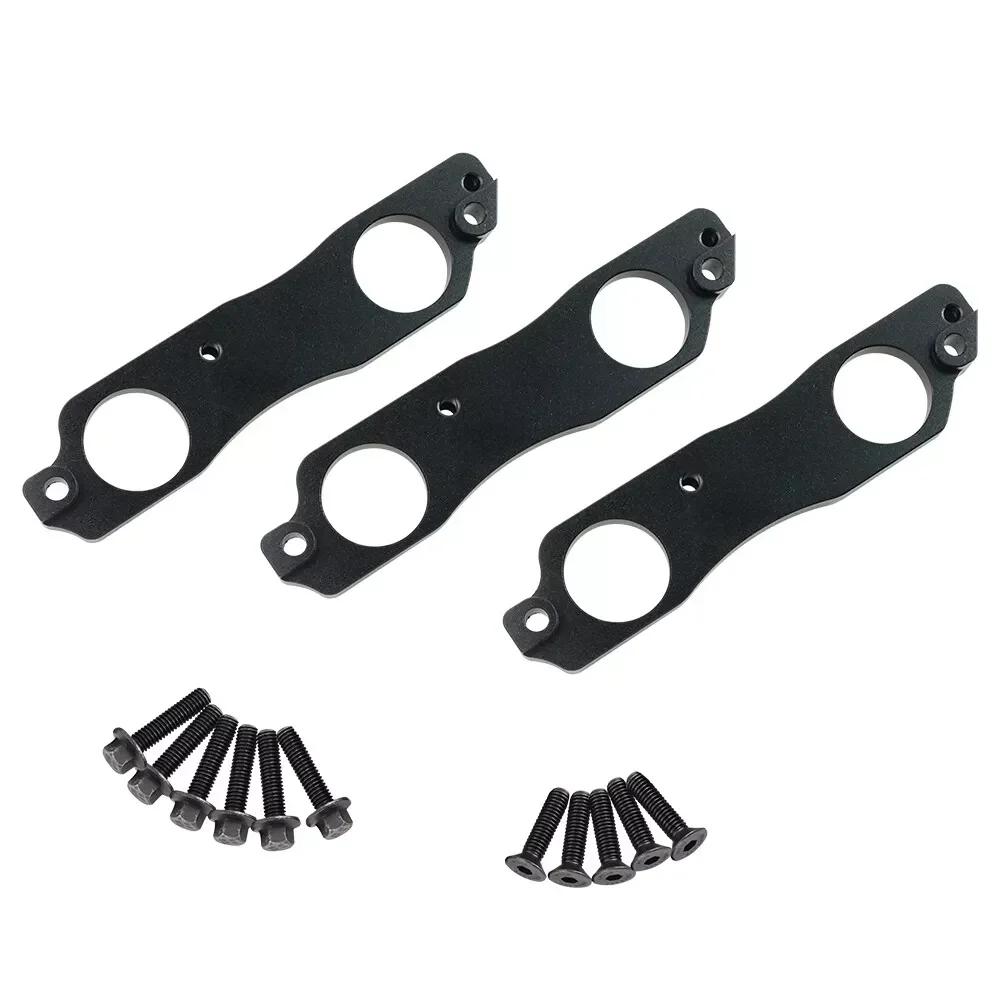 

Sleek New Black Aluminum Coil Pack Brackets – Perfect Fit for Toyota 1JZ, 2JZ (VVTI & Non-VVTI) and R35 GTR SPP007-BK