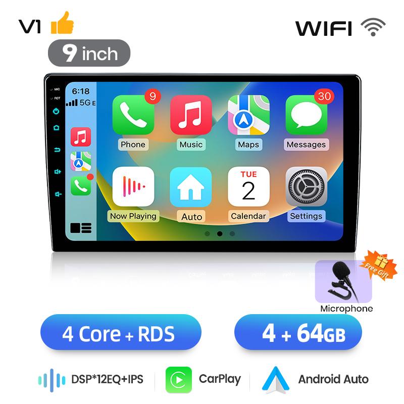 Junsun Android 15 Car Intelligent Systems For Mitsubishi Pajero Sport 2 2008-2016 L200 4 Triton 2006-2015 AI Wireless CarPlay