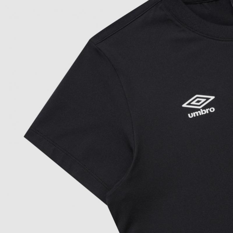 Umbro Women S Small Logo T ShirT ur122SrS12 Poly Span