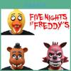Five Nights At Freddy's Latex-Vollkopfmaske für Erwachsene im Freddy Chica Bonnie Foxy Stil