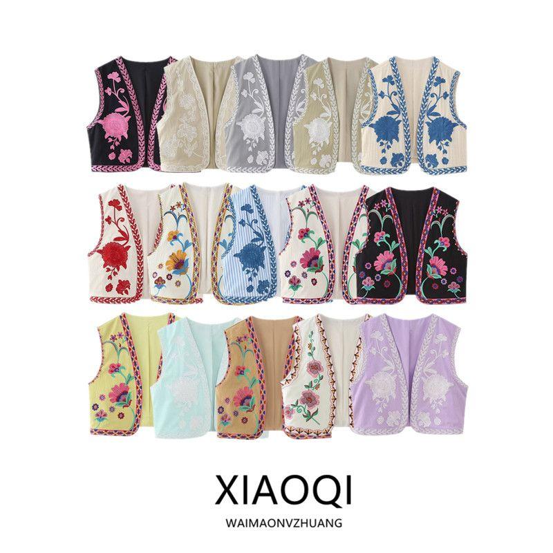 Fashion Style 2023 Summer New Arrival Fashion Trendy Women's Clothing Easiest for Match Embroider Cardigan Vest 6895023 250