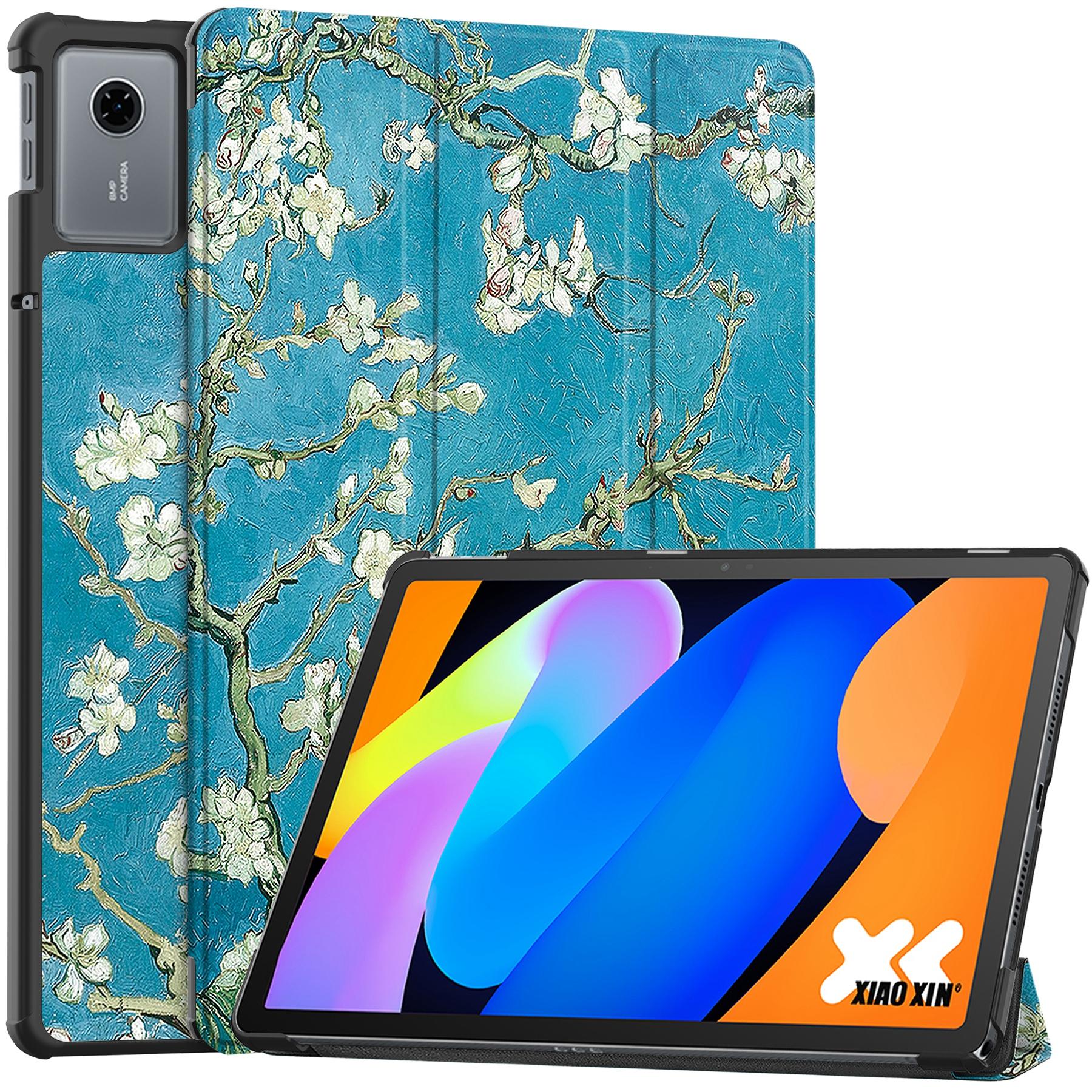 

For Lenovo Tab K11 Gen 2/Idea Tab/Xiaoxin Pad 11 2025 Case Pattern Print Leather Stand Tablet Cover A