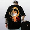 One Piece Japanese Anime Print Cotton T-Shirt Monkey D Men Women Casual Short Sleeve T-shirt Casual Tops