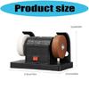 Desktop Grinder 100W Power Stepless Variable Speed For Professional Metal Polishing Wood Carving DIY Projects