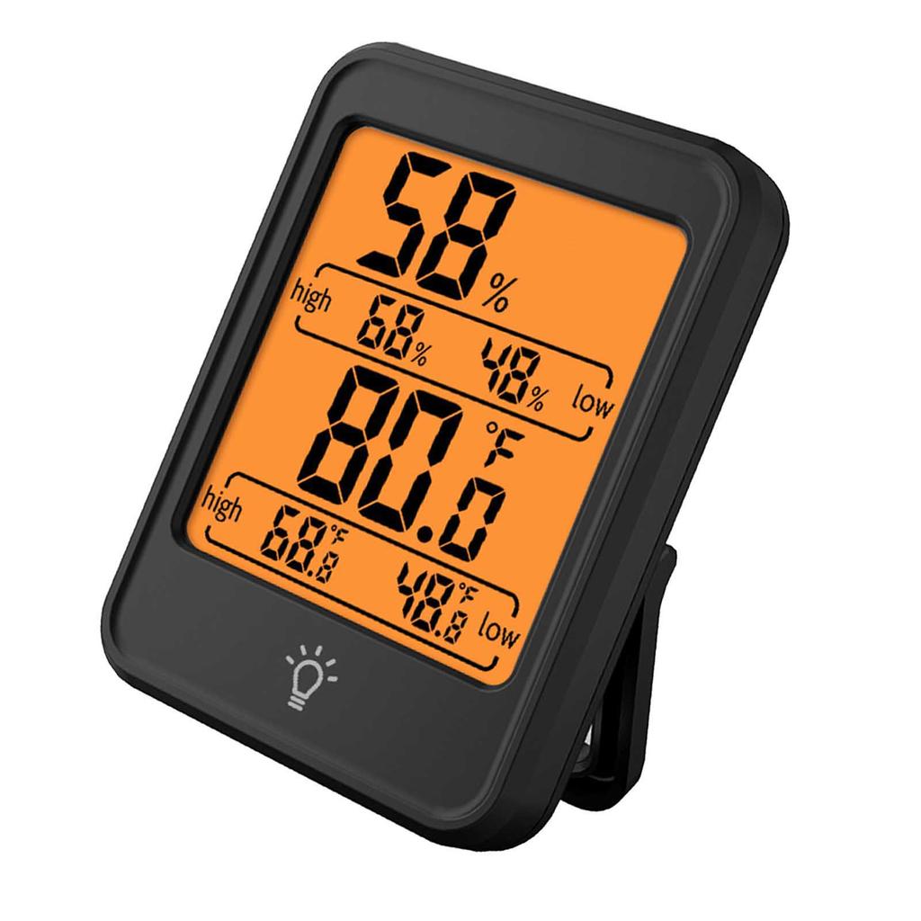 Digital Thermometer Hygrometer Clear Display High Accuracy Indoor Electronic Temperature Humidity