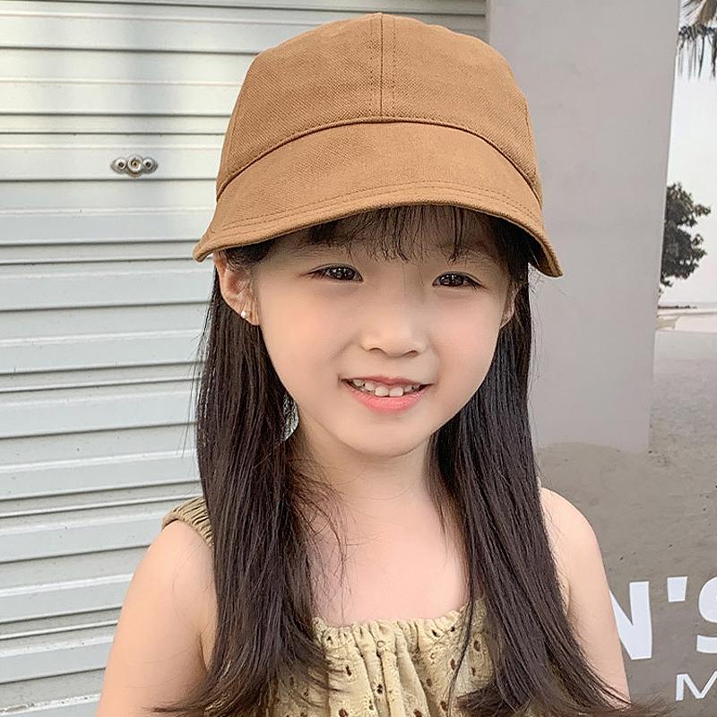 Summer Sun Hat Beach Toddler Baby Baseball Cap Kids Visor Cap For Girls Boys Travel Sun Cap Sun Protection Large Brim Cap