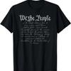 Preamble To the US Constitution, 4th Of July, We The People T-Shirt