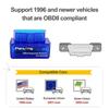 Bluetooth OBD2 Scan Automotive Diagnostic Tester for Tool, v1.5 iOS/Android (L)