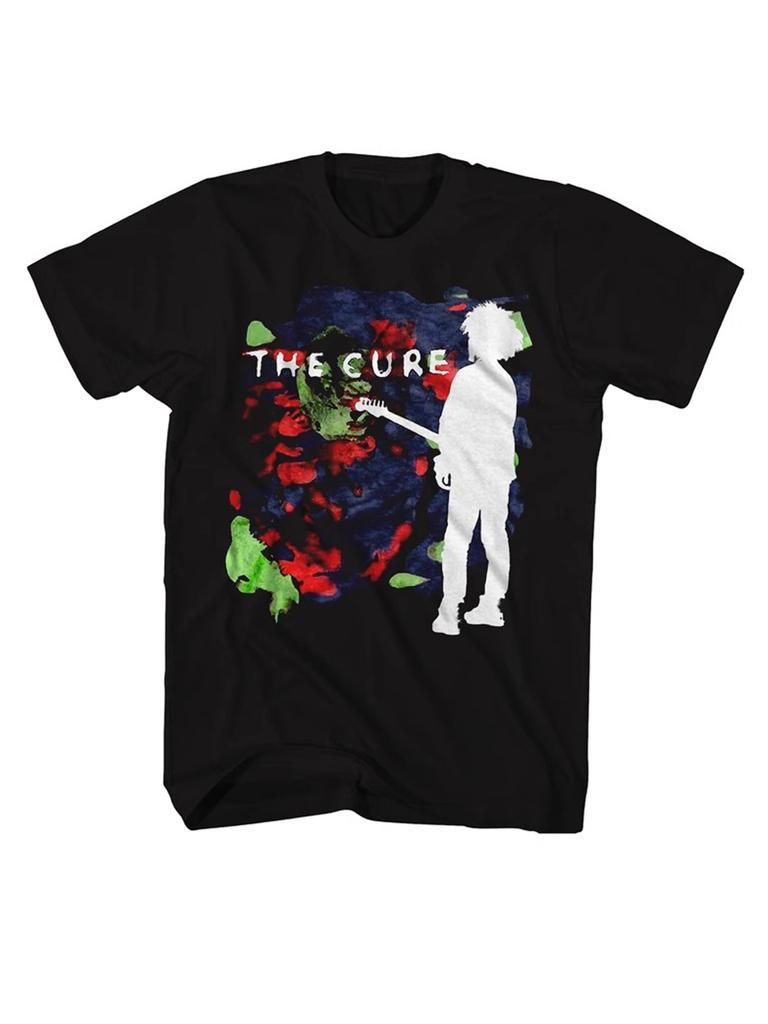 THE CURE Rock Therapy Band Boys Don't Cry Herr Amerikansk Casual Kortärmad T-shirt Rock T-shirt 2025 Sommar Ny In