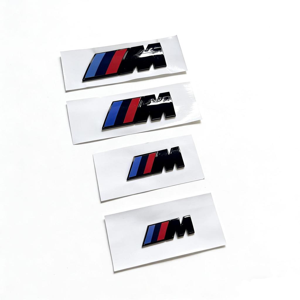 BMW M-Series Sport Stickers: Fits 3, 5 Series, M3, M5, X1M, X3M, X6M - Rear and Side Displacement Decals