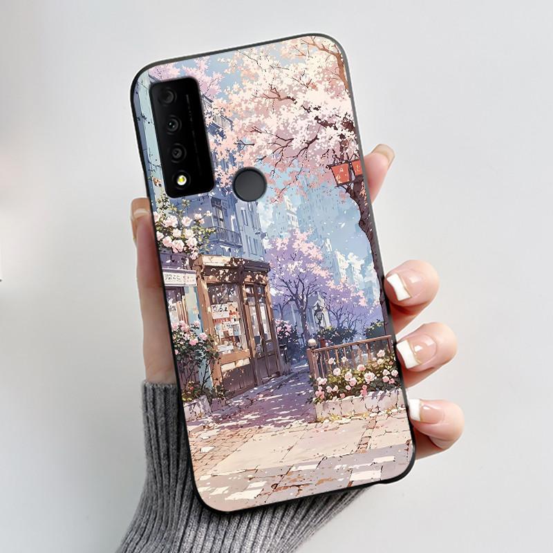 For TCL 30 XE 30 V 5G 30 XL Case Luxury Cute Cool Black Silicone Back Cover For TCL 30XE 30V 30XL Phone Cases TCL30XE Etui Funda