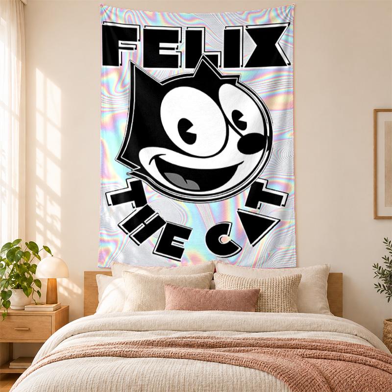 Felix the Cat Tapestry highquality for decorating living room bedroom dorm walls ideal as bedroom wallart orholiday gift