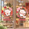 Removable Static 2027 Static Cling Decal Waterproof Door Stickers Festive Decorations