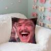 Funny PPedroPascalMMoodMeme Case Plush Fabric Soft Pillowcase Double Sided Print Cushion Cover Household Gifts