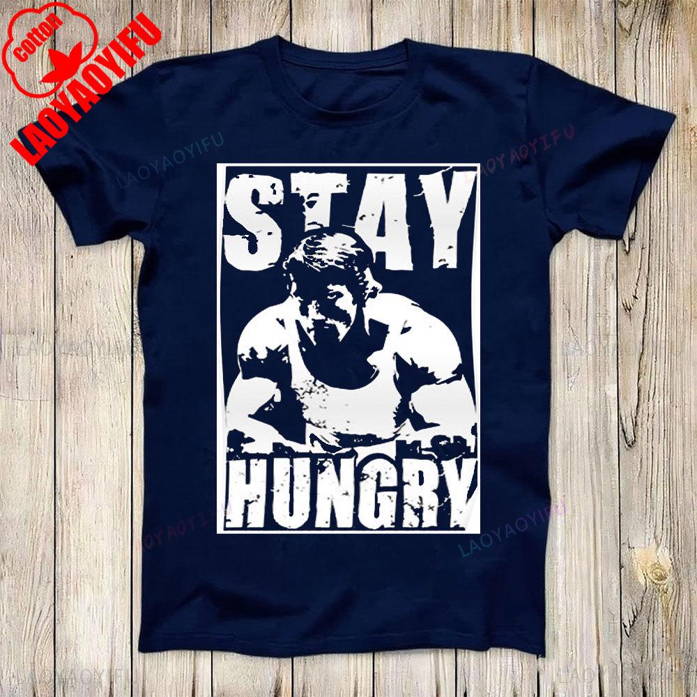 Arnold Schwarzenegger Nikdy se nevzdávej GYM Motivace Top Tričko Bestseller Narozeninový dárek Muži Ženy Unisex Tričko