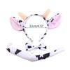 Cute Cosplay Costume for Adult Kids Cartoon Animal Headband/Tail/Bowtie Halloween Party Animes Outfit Role Play Suit