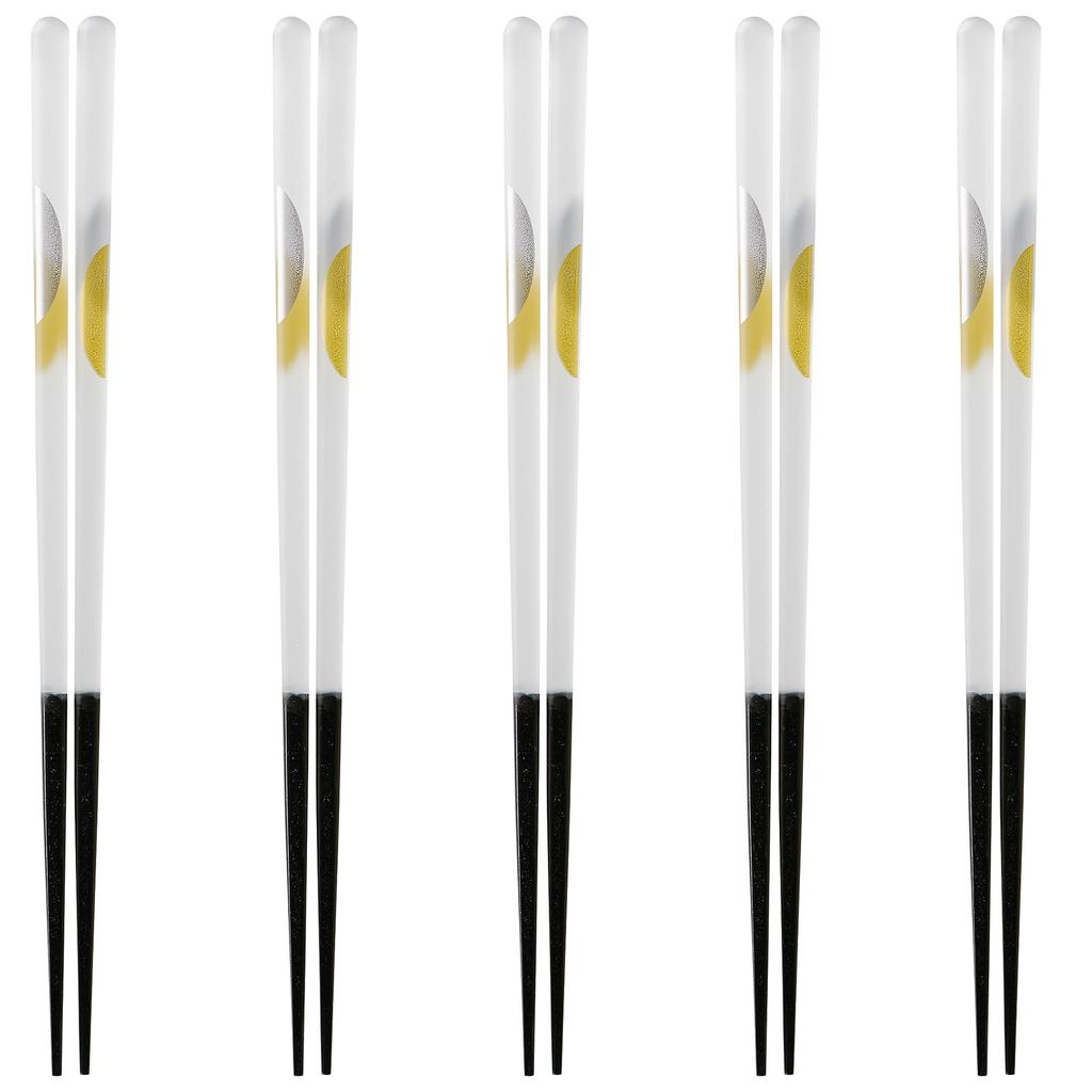 J-kitchens Japanese Chopsticks Set 23cm Washin AS Resin Dishwasher Safe Made Japan