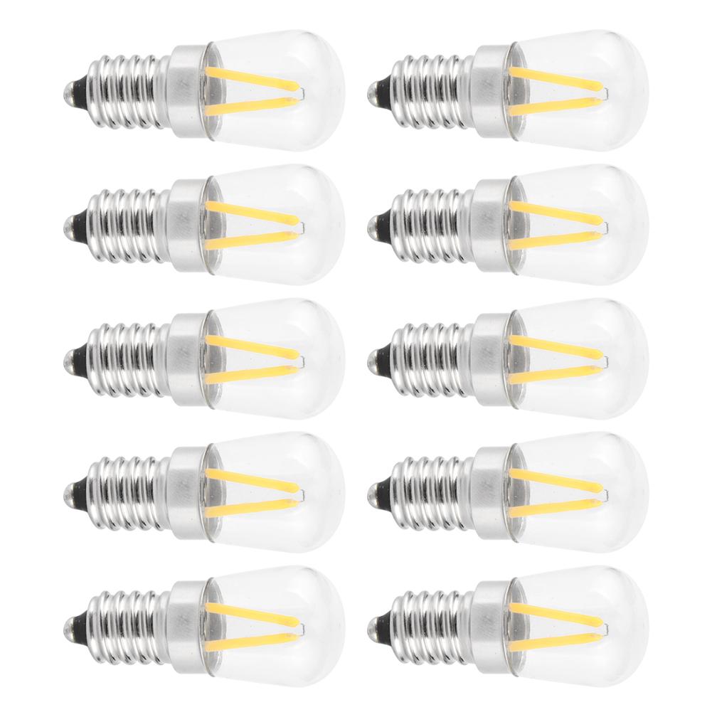 E14 Short Filament Mini E14 LED Light Bulb 1.5W AC 230V for Home Car Cabinet Hotel Lighting