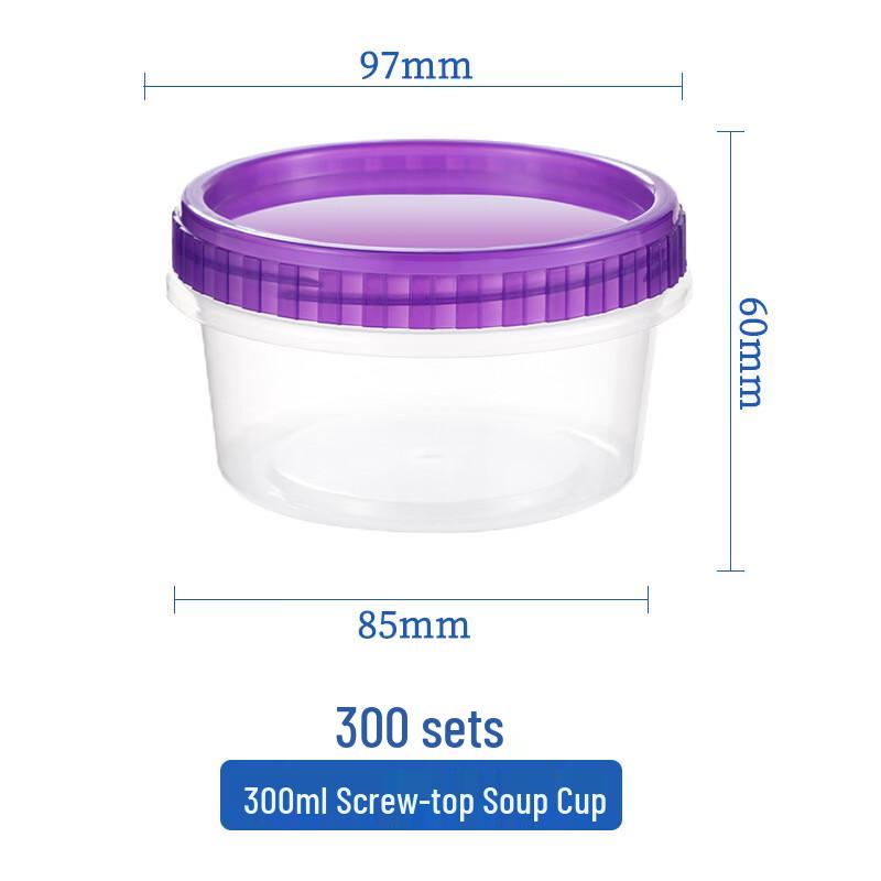 

Handun Disposable Twist-Cap Food Containers