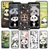 Cute Panda Climbing Bamboo Phone Case For OnePlus 12 11 10 9 8 7 7T Pro 12R 10R 9RT 9R 8T Nord N100 N200 N10 2T CE 2 5G Cover