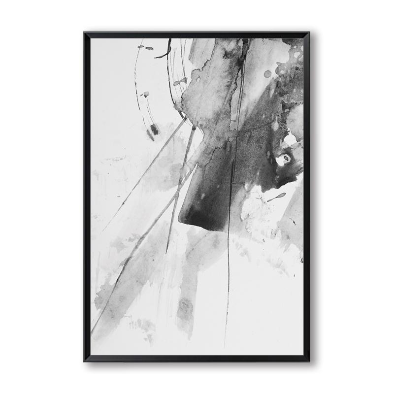 Abstrakcyjna akwarela Splash A4 obraz na płótnie plakat z nadrukiem dekoracja ścienna nowoczesna dekoracja domu Mural