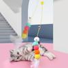Cute Cat Accessories Cat Swing Toy Kitten Teaser Wand Door Hanging Cat Toy Interactive Cat Toy