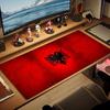Albania Map Color Mouse Pad Large Gaming Table Cushion Non-slip Laptop Tablet Big Mousepad XXL Mat Mini PC Playmat With Lock edge