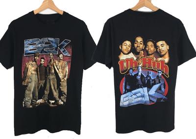 2 Sides B2K Band Black Cotton T-shirt FUll Size S-5XL Unisex SN96