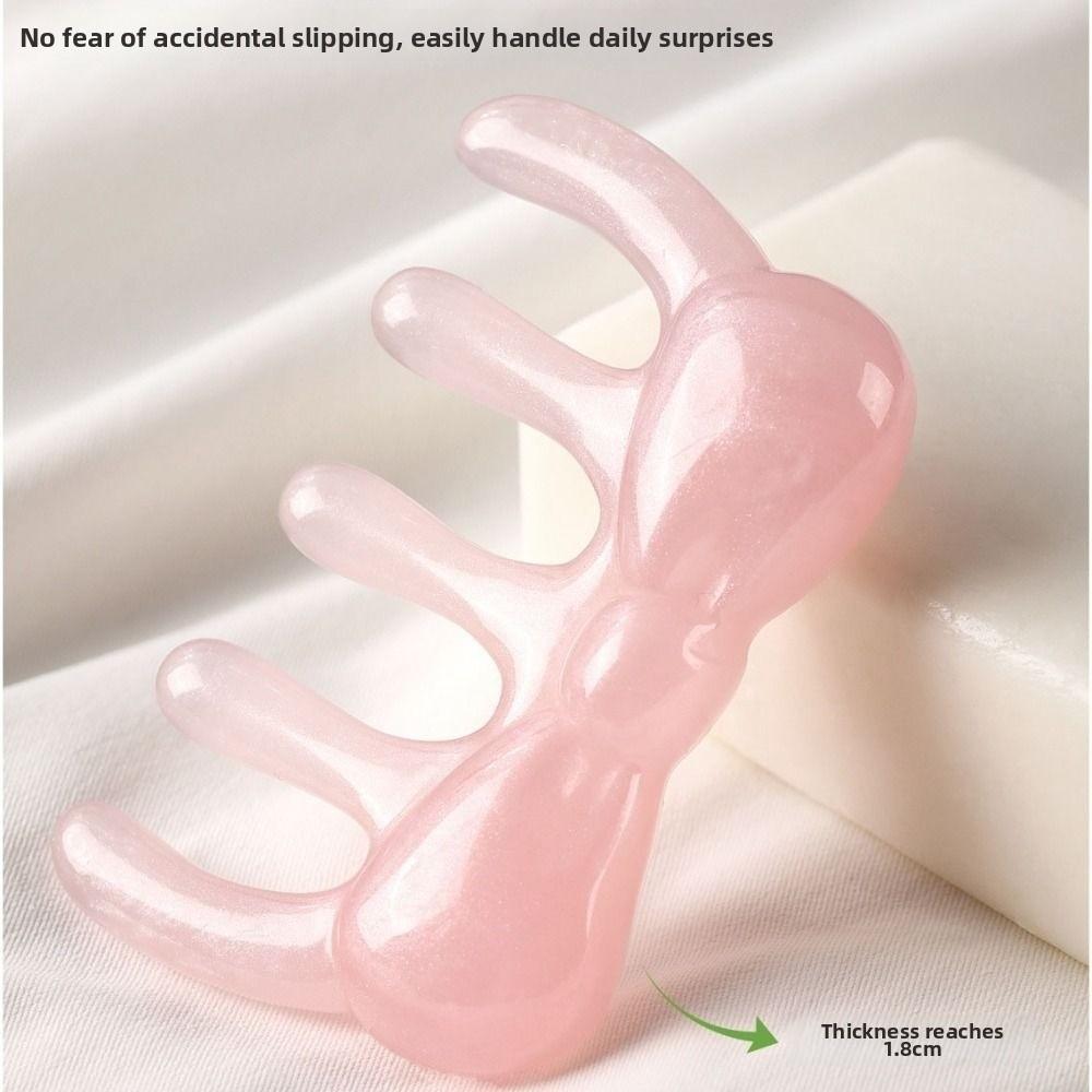 New Pink Massage Comb Multifunctional Blood Circulation Body Meridian Massage Anti-Static Scraping Scalp Massage Tool