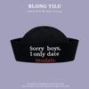 Sailor Hat With Bow Mesh Breathable Cotton For Summer And Spring Wear