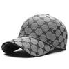 Four Seasons  Sunscreen Three-line Sewn Baseball Cap Men's And Women's Casual Cap Net Red Distressed 1841 Hat
