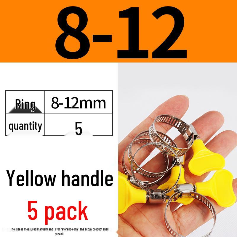 

Stainless Steel Pipe & Hose Clamp Fasteners for Water & Gas Tightening