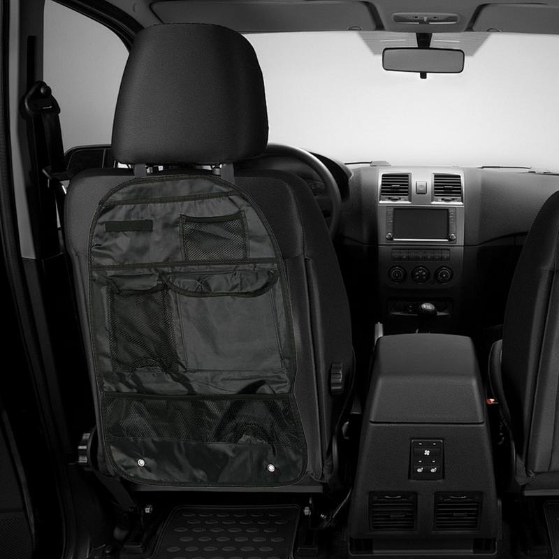 Back Seat Organizers for Car Waterproof Auto Back Seat Protector Travel Accessories Car Back Seat Organizer 7 Storage Pockets