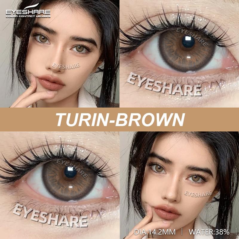 Eyeshare Neue Mode Farbige Kontaktlinsen Dunkelblaue Kontaktlinsen Grüne Schöne Linsen Braune Kontaktlinsen Graue Weiche Linsen 1 Paar