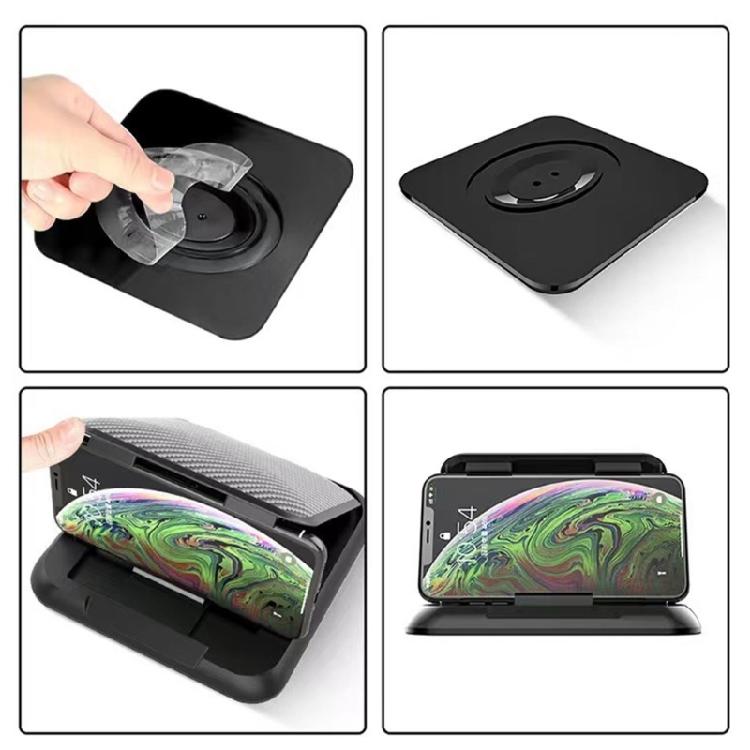 Universal Rubber  Car Phone Mount Rubber Car Phone Holder Mount Automotive Phone Stand Simple Installs for Dashboard