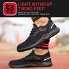 Fashion Fashion Safety Shoes Men Anti-Smashing Steel Toe Cap Puncture Proof Indestructible Light Breathable Sneaker Work Shoes Quality