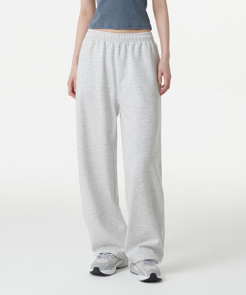 MUSINSA STANDARD WOMAN [Cooltandard] Women'S Variable Lounge Sweatpants [Melange Light Gray]