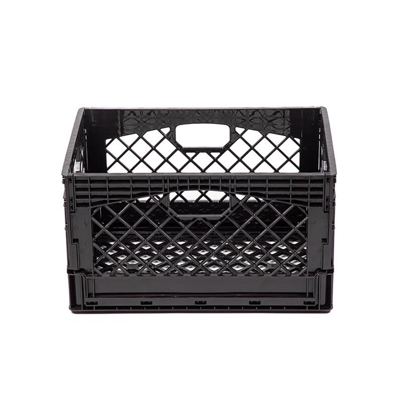 

JIANGJUN 24-Quart Foldable Plastic Storage Crate 480x330x280mm