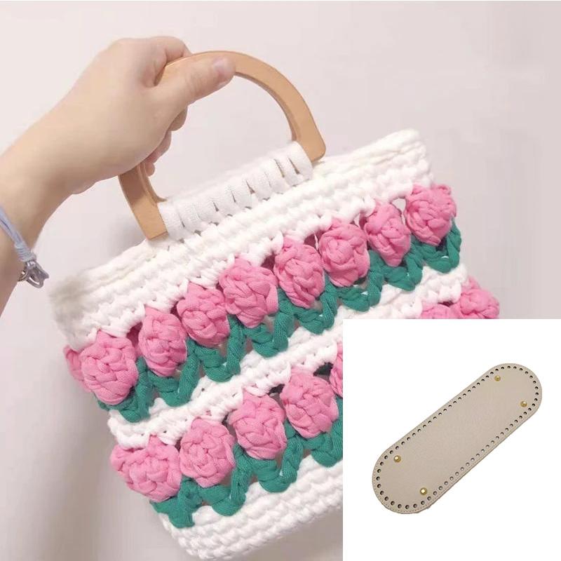 1 шт. овальная сумка 30 x 10 см аксессуары для изготовления сумок кожаная вязаная крючком сумка дно основа формирователь сумка своими руками