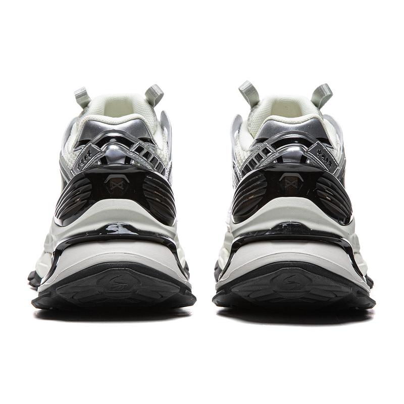 Li Ning Furious Rider BOW Cushioning Abrasion Resistant Cushioning, Wear Resistant Low Top Casual Shoes Men's AZGV253-1