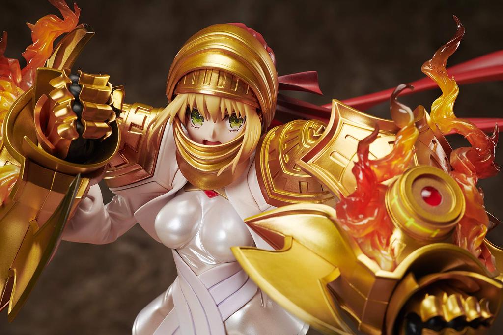 Deeply Sculpted Dramatic STATUE 01 Saber Regalia Nero Claudius Scale ABS Painted Complete Figure Fate/EXTRA 1/7 ATBC-PVC &